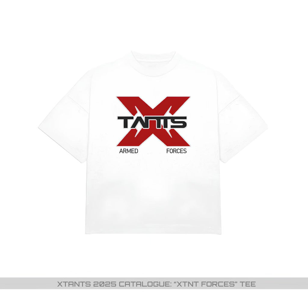 MILITANT TEE - WHITE.