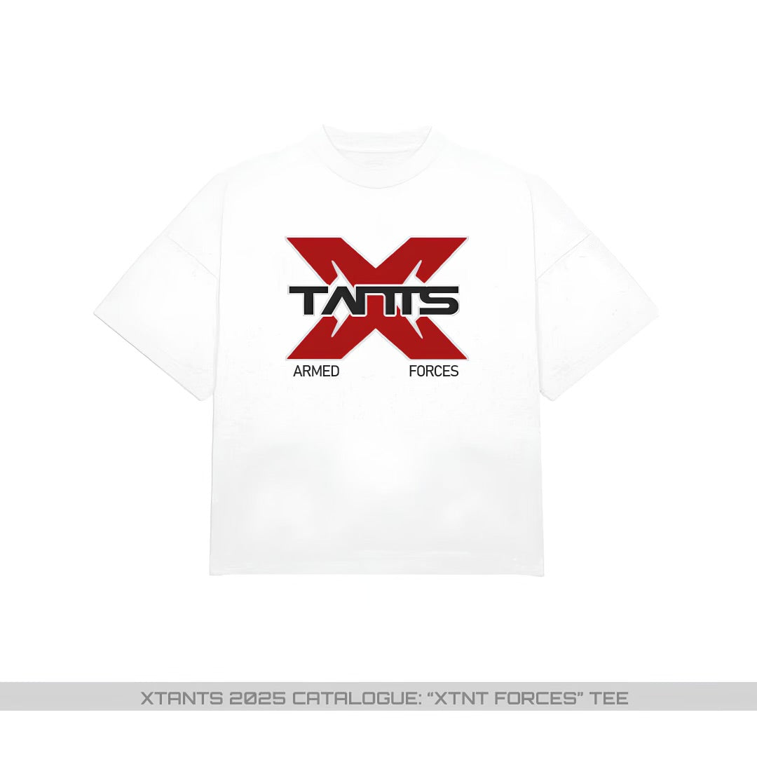 MILITANT TEE - WHITE.