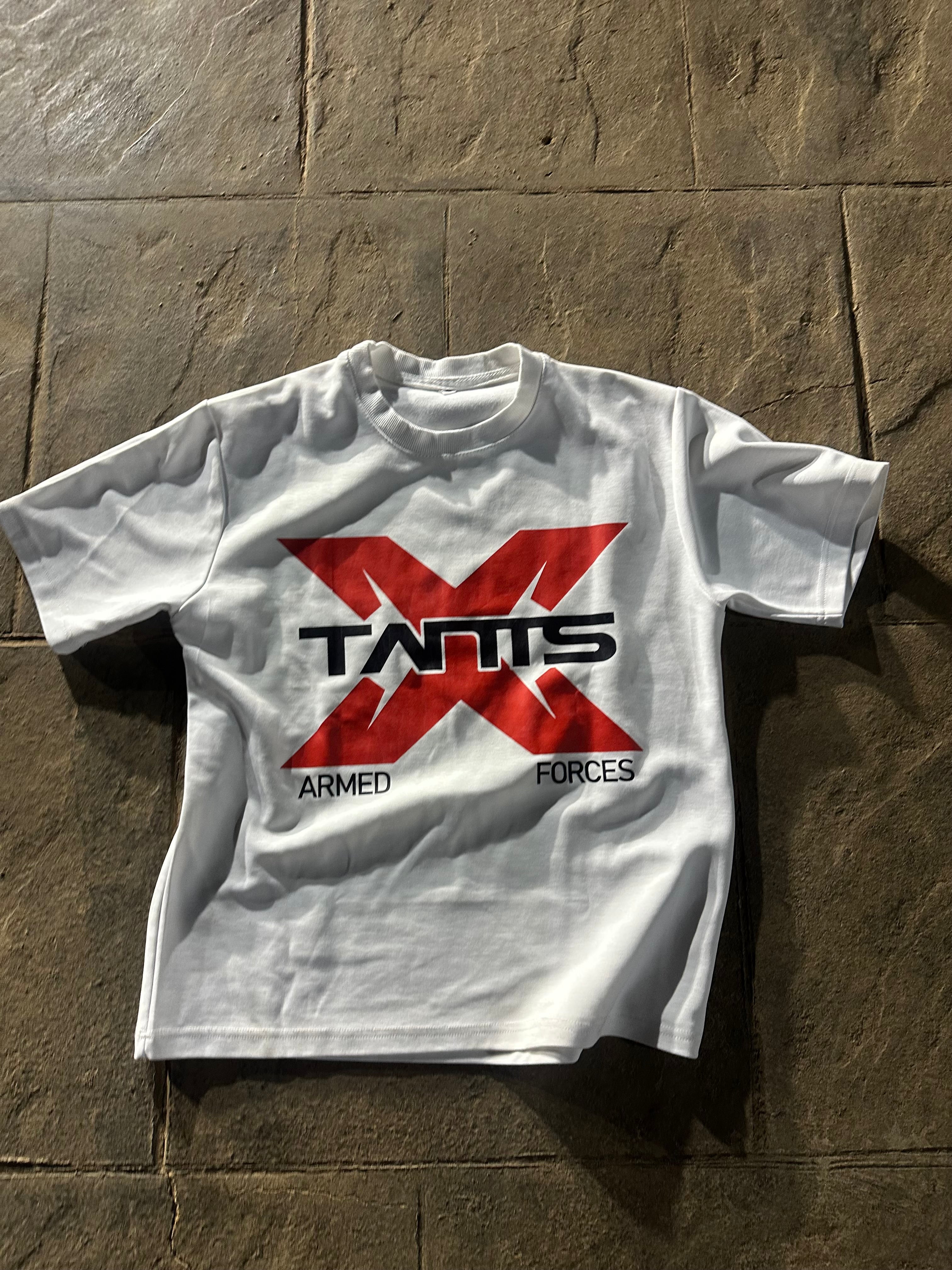 MILITANT TEE - WHITE.